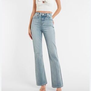 Express 90’s Boot Leg High Rise Jeans. NWT. Size 4 Regular (actual 27x31)